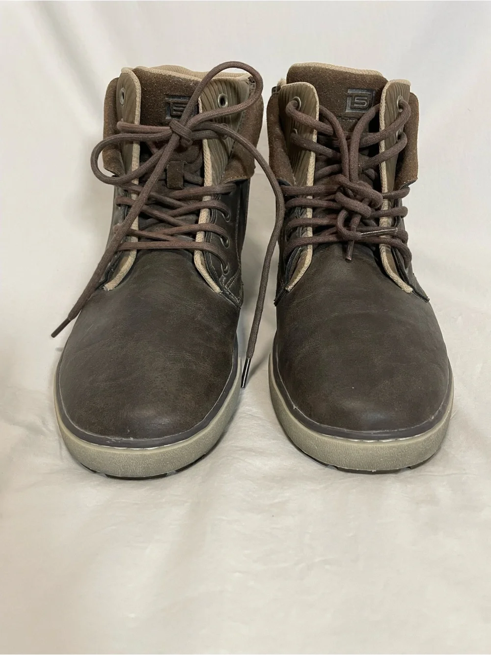 Day Five Viper Men's Casual High-Top Rugged Boots in Brown, Sz 13, NEW